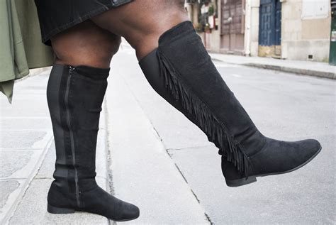 Bottes pour Mollets Larges pour Femme 